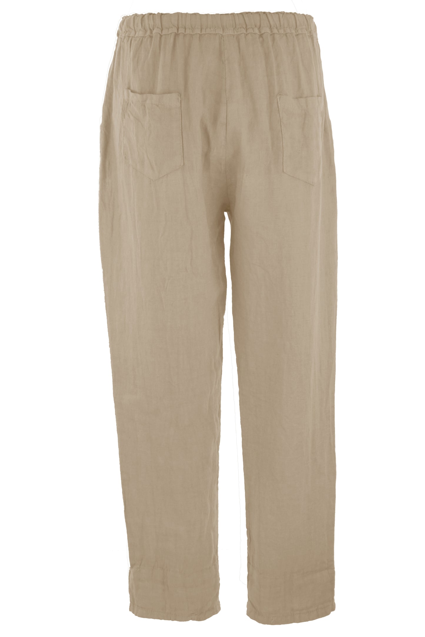 Tapered Linen Trouser