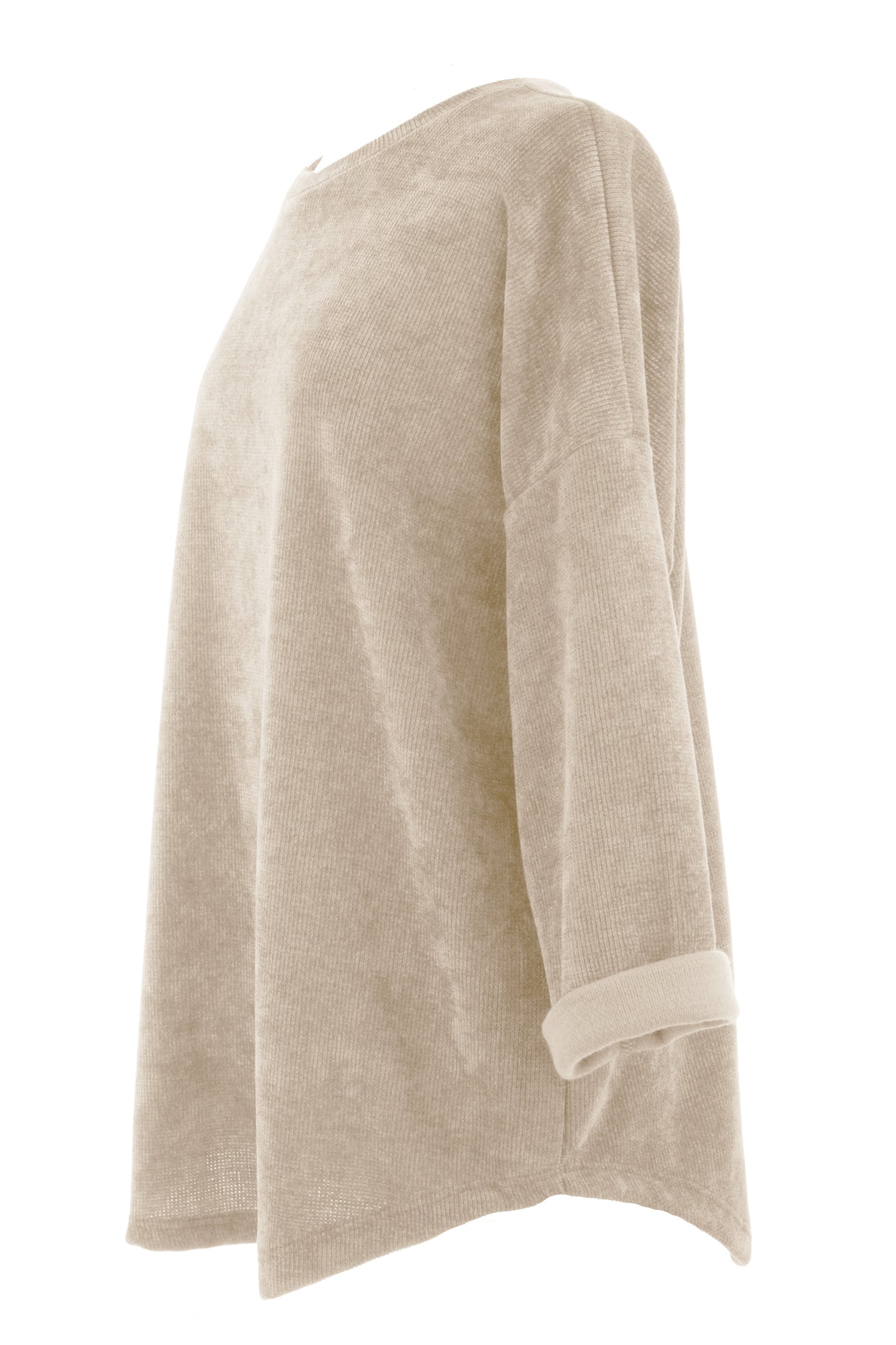 Chenille Necklace Top
