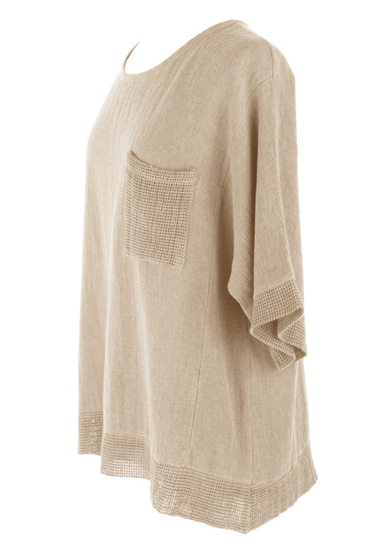 Mesh Pocket Teabag Top