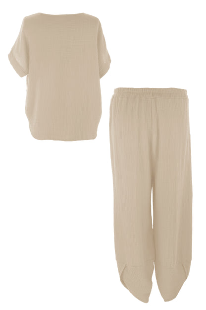 Cheesecloth Cotton Co-Ord Set
