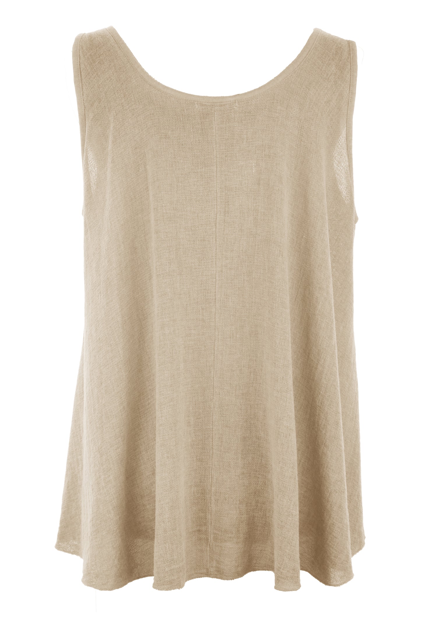 Button Detail Teabag Vest