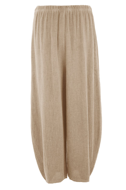 2 Slit Pocket Teabag Linen Trouser