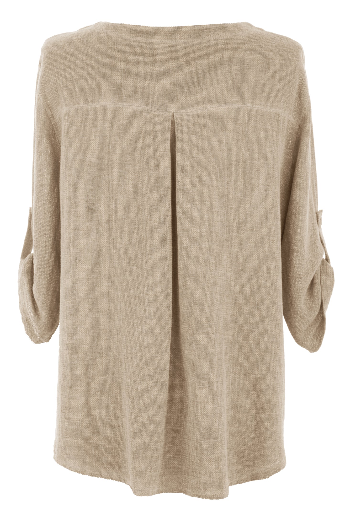 3 Button Detail Teabag Top