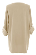 Load image into Gallery viewer, Button Detail Corduroy Top
