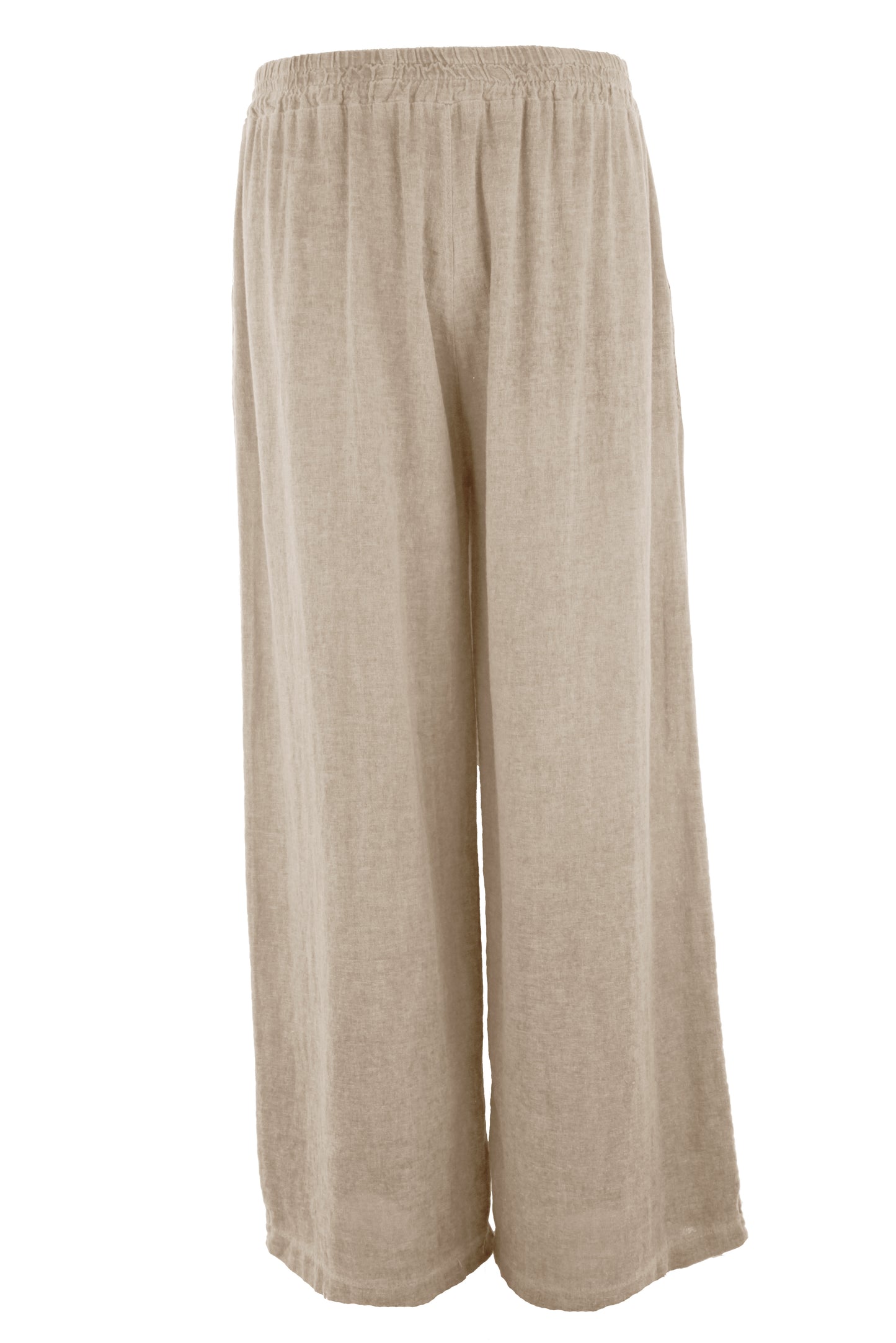 2 Crochet Pocket Linen Trouser