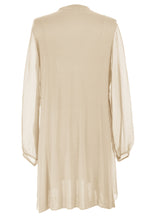 Load image into Gallery viewer, Frill Tassel Silk Blouse
