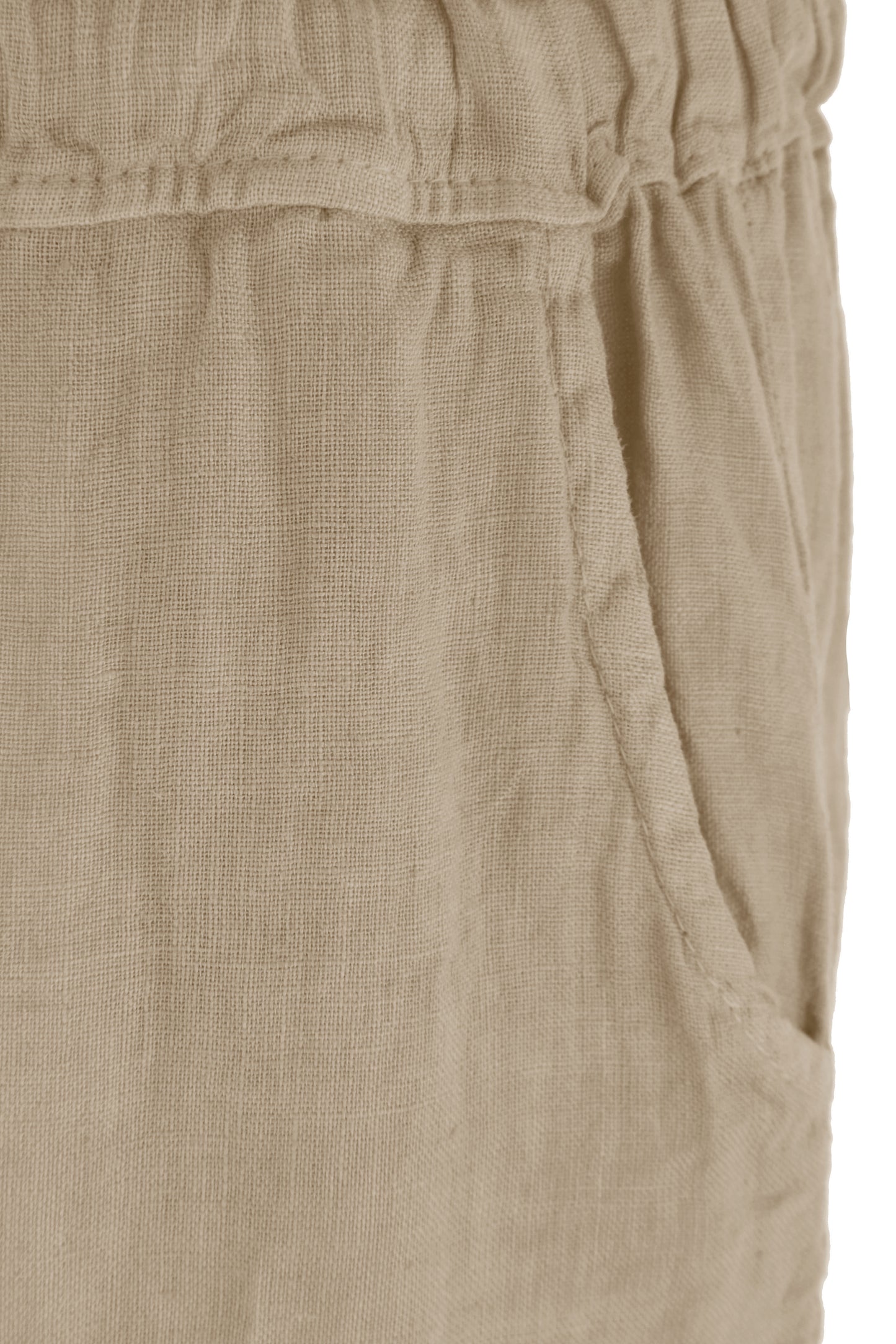 Tapered Linen Trouser