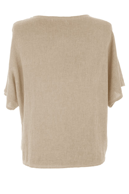 Ruched Front Teabag Top