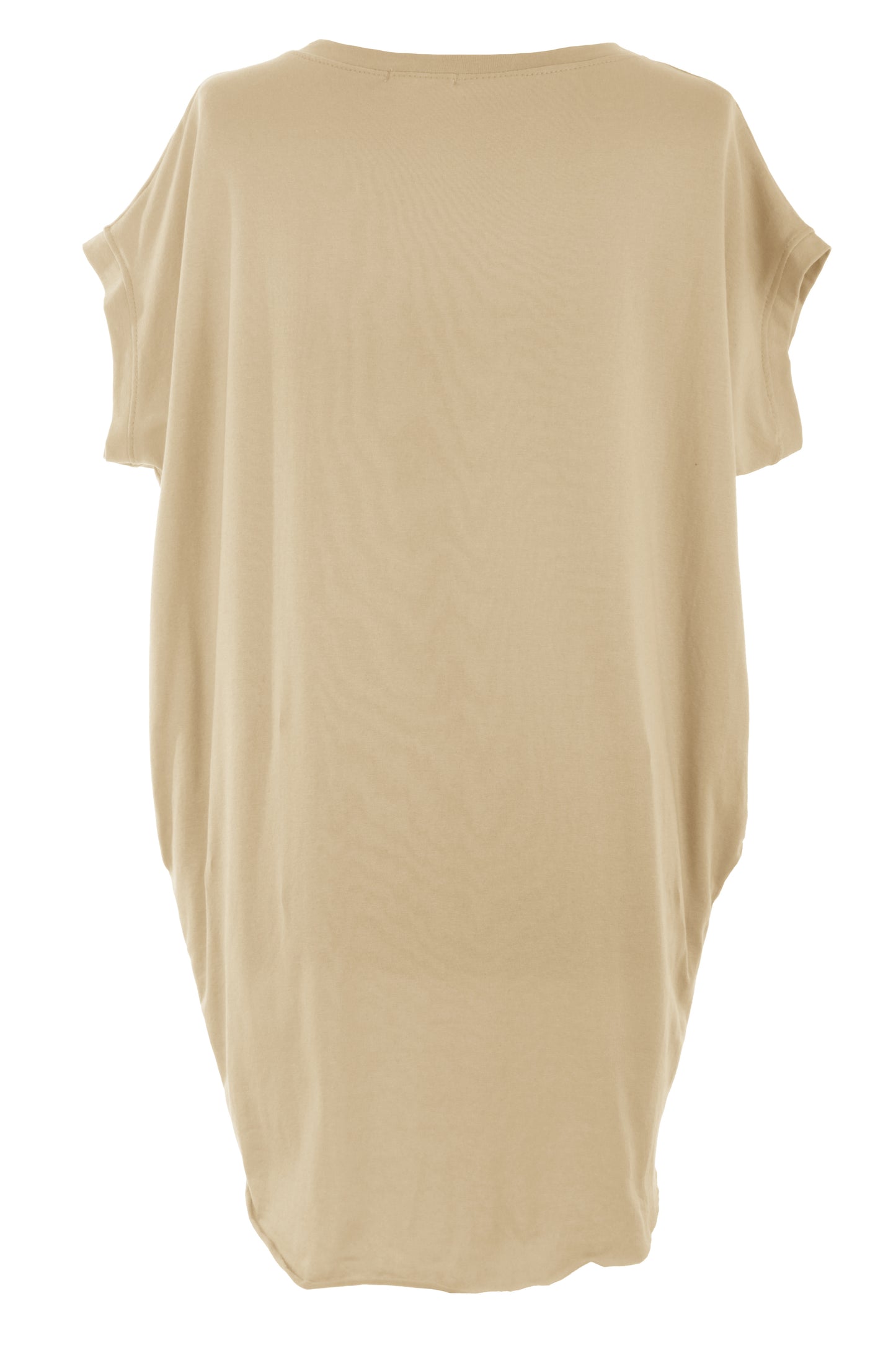 Silver Foil Heart Tunic Top