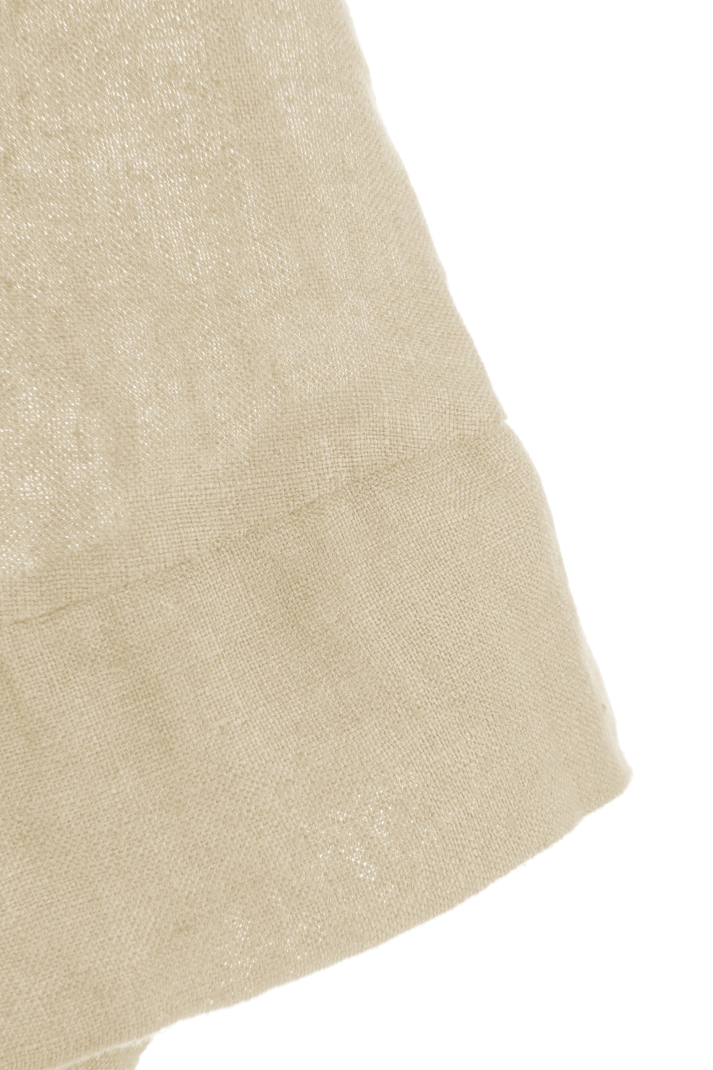 Twist Front Linen Crop Top