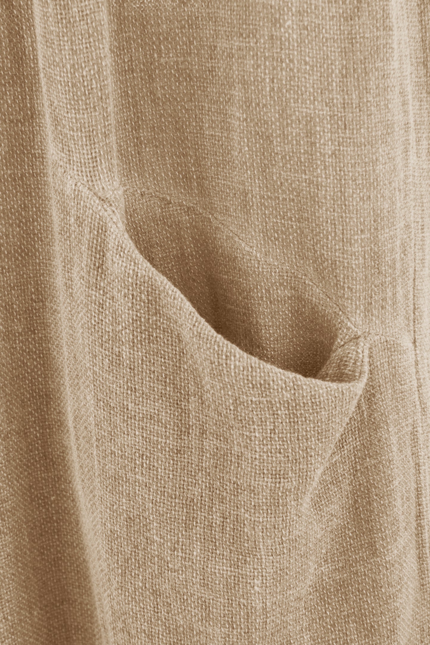 2 Slit Pocket Teabag Linen Trouser