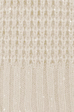 Load image into Gallery viewer, Sequin Detail Waffle Knit Jumper
