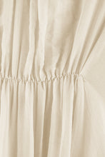 Load image into Gallery viewer, Ruched Front Silk Dress
