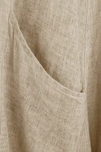 Load image into Gallery viewer, 2 Pocket Washed Linen Dress
