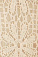 Load image into Gallery viewer, Flower Pattern Crochet Top with Vest
