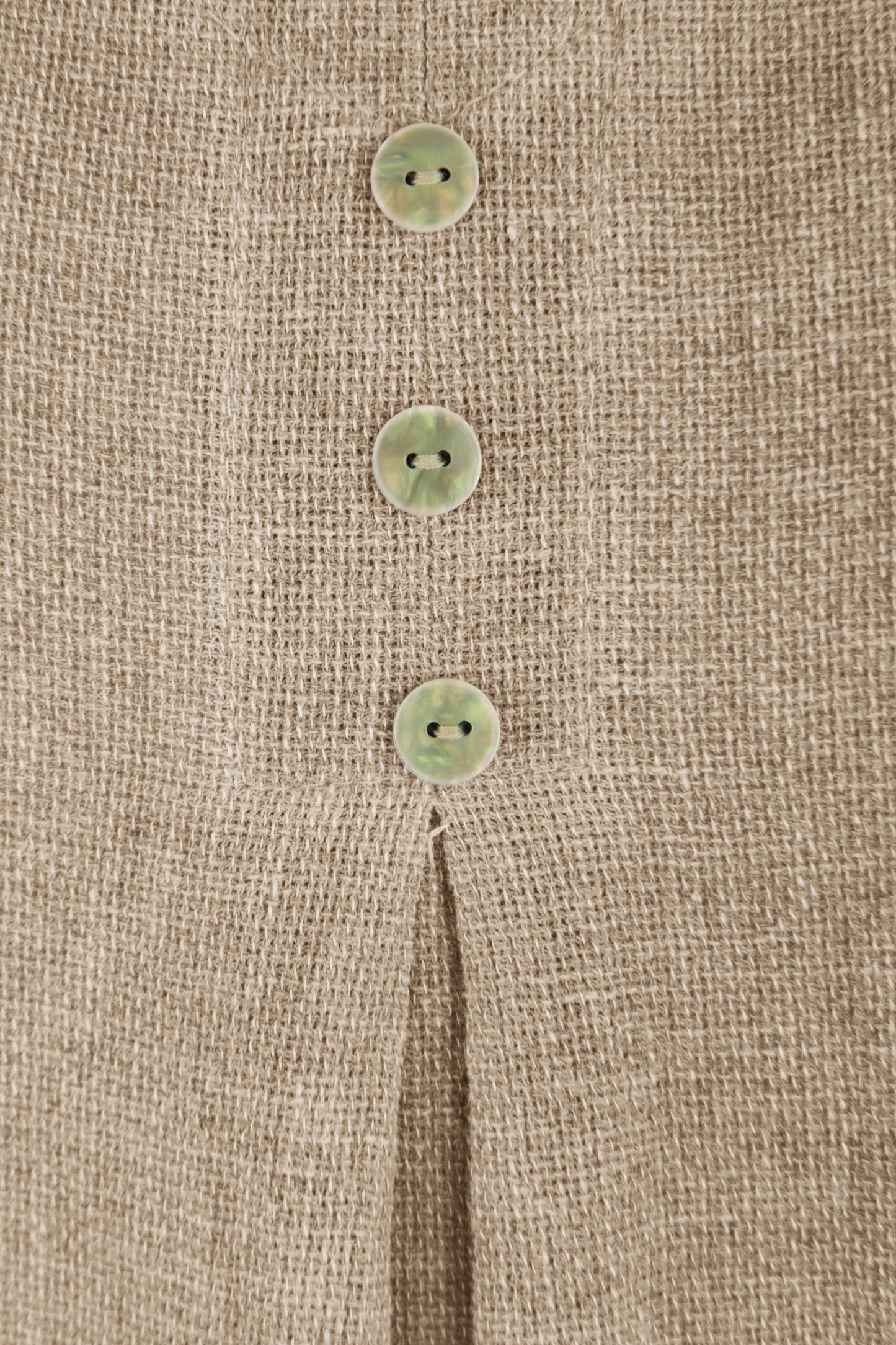 3 Button Detail Teabag Top