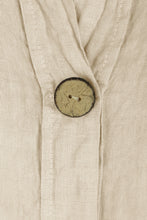 Load image into Gallery viewer, Sleeveless Button Detail Linen Top
