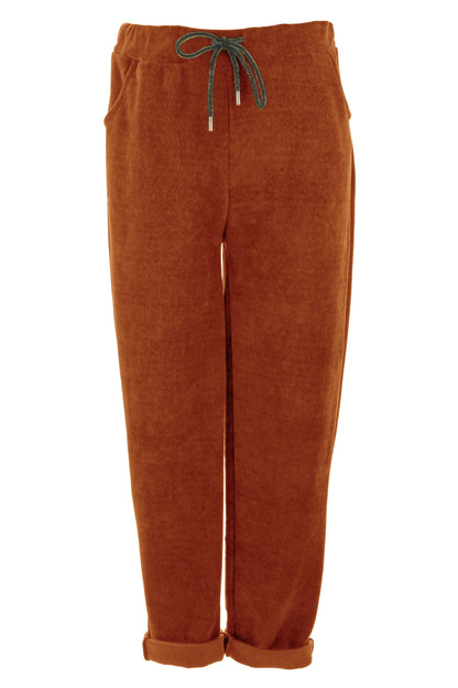 2 Pocket Chenille Trouser