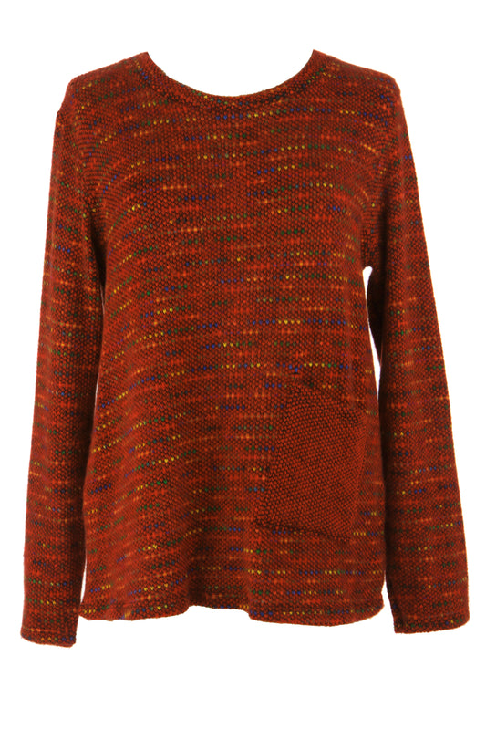 One Pocket Fleck Top