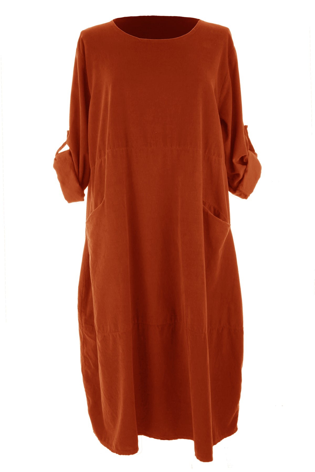 2 Pocket Corduroy Midi