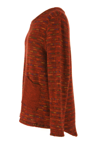One Pocket Fleck Top