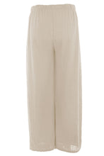 Load image into Gallery viewer, Wide Leg Lightweight Cotton Trouser
