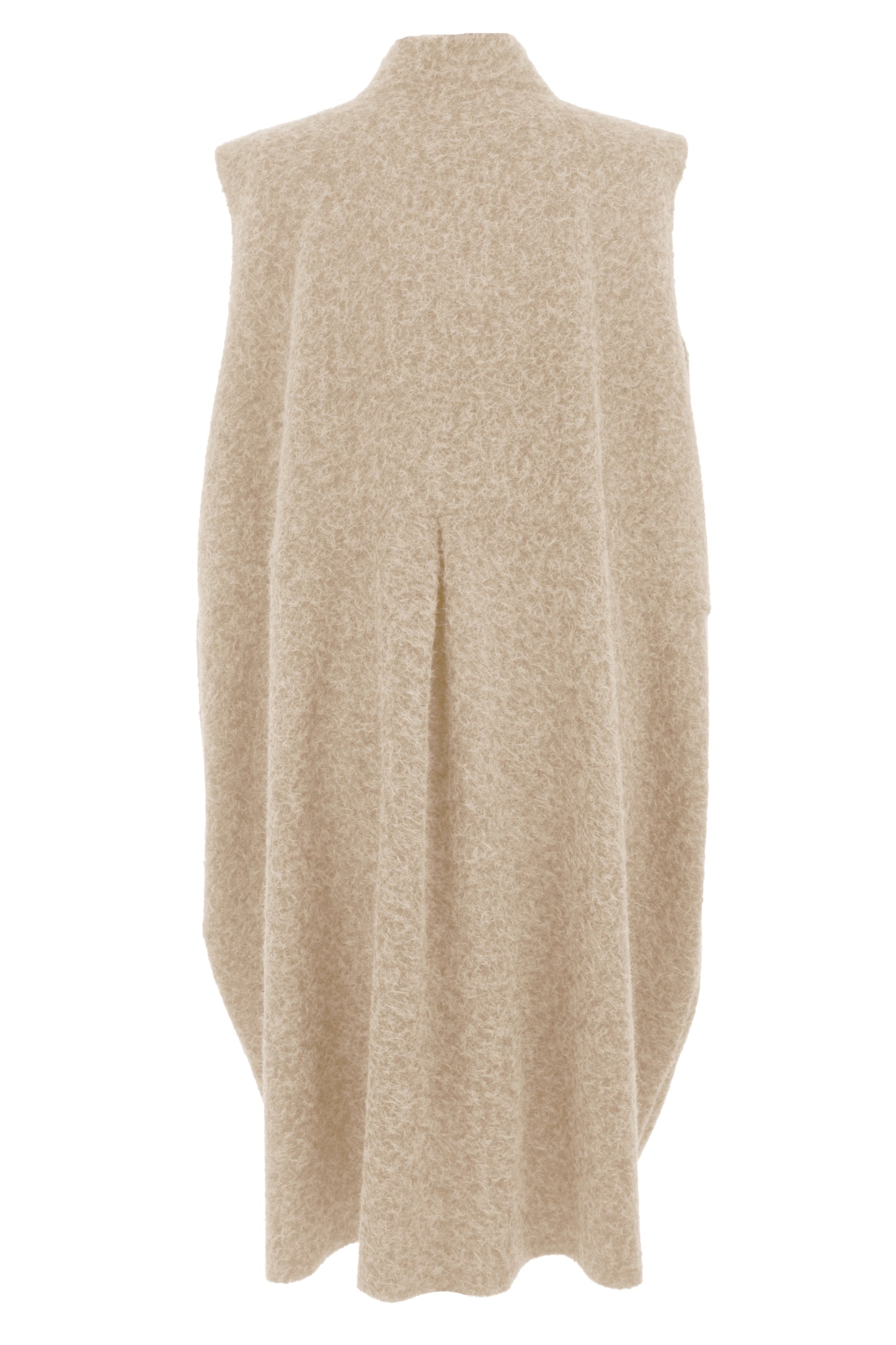 2 Pocket Textured Cocoon Gilet