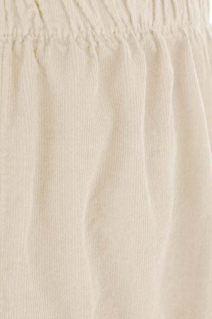 2 Slit Pocket Barrel Leg Corduroy Trouser