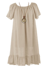 Load image into Gallery viewer, Plain Bardot Necklace Dress
