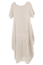 Load image into Gallery viewer, Stripe 2 Pocket Tulip Midi
