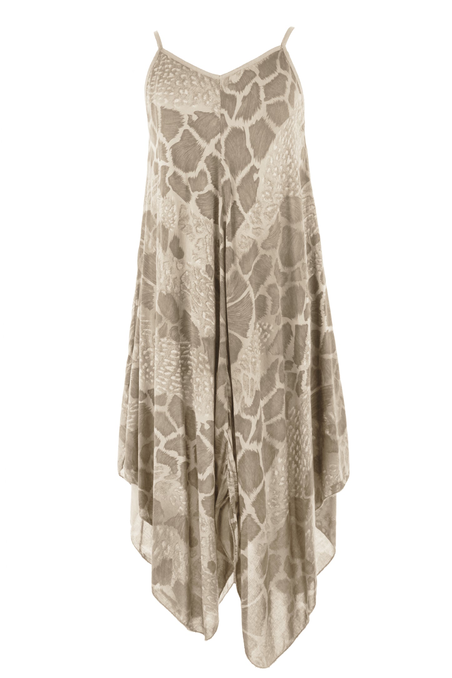 Printed Hanky Dress