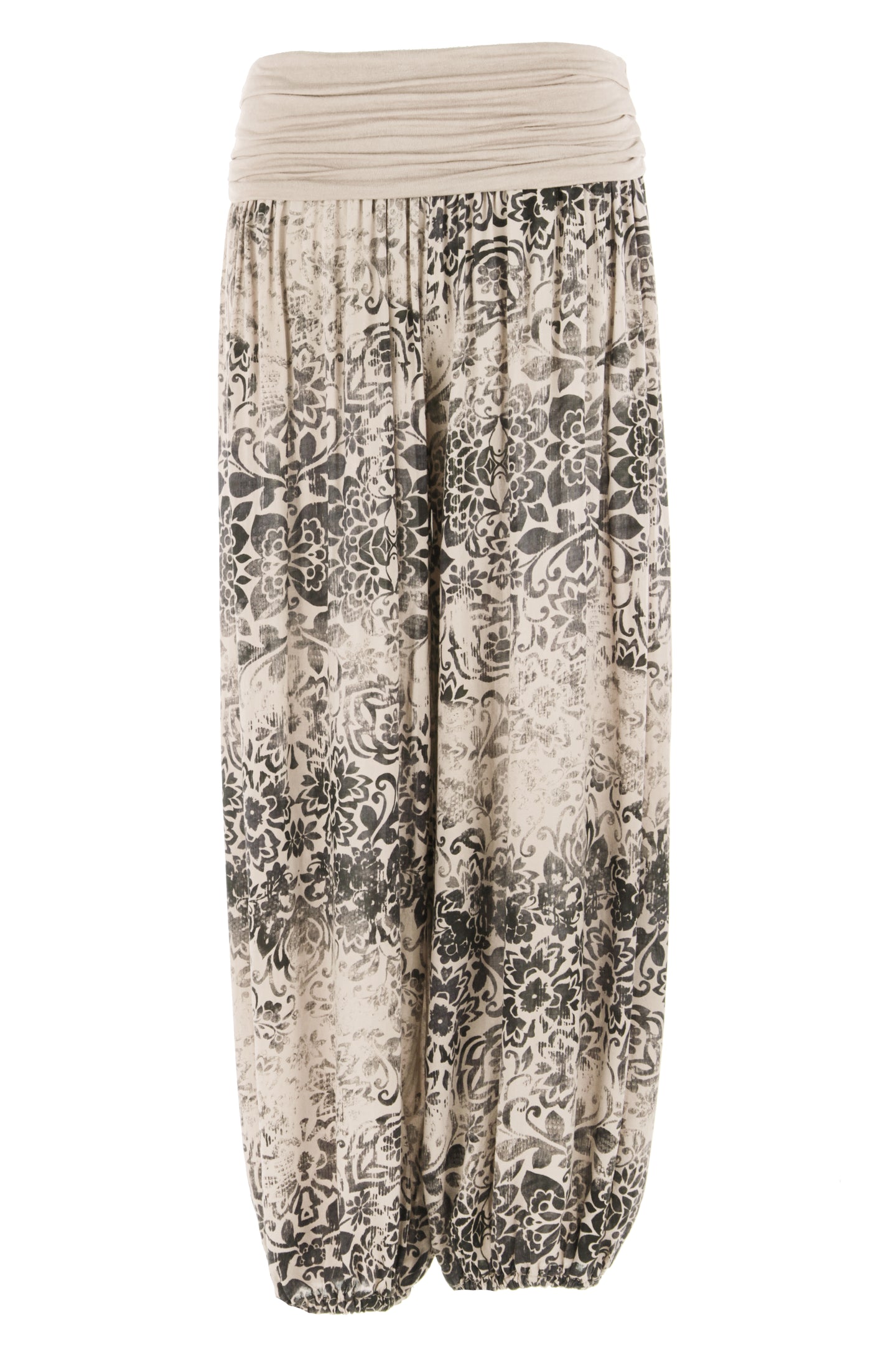 Floral Print Harem Trouser