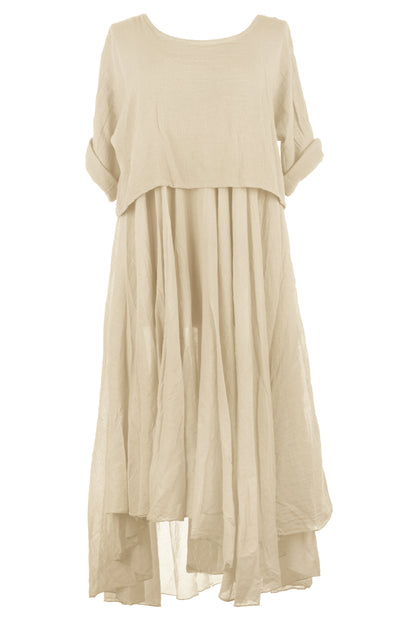 2 Piece Flare Dress