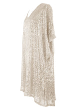 Load image into Gallery viewer, V Neck Sequin Dress
