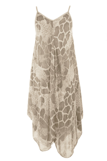 Printed Hanky Dress