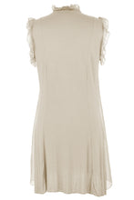 Load image into Gallery viewer, Sleeveless Frill Tassel Silk Tunic
