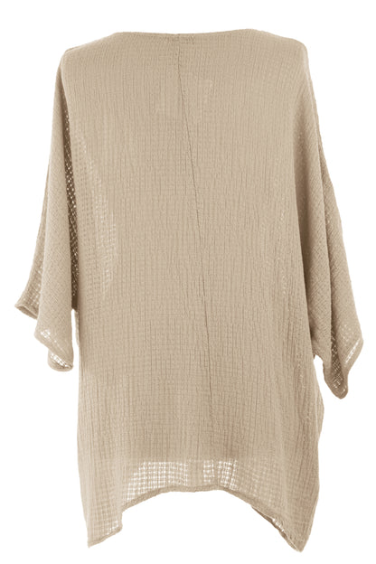 Waffle Cotton Top