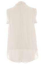 Load image into Gallery viewer, Sleeveless Cowl Neck Silk Top
