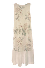 Load image into Gallery viewer, Floral Frill Hem Linen Dress
