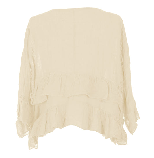 Frill Hem Crop Top
