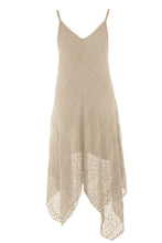 Load image into Gallery viewer, Crochet Lace Hanky Dress
