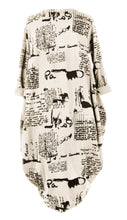 Load image into Gallery viewer, Flocking Script Midi Dress
