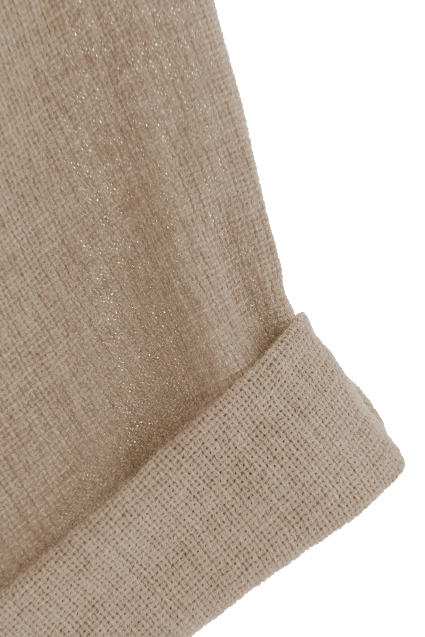 One Button Linen Cardigan