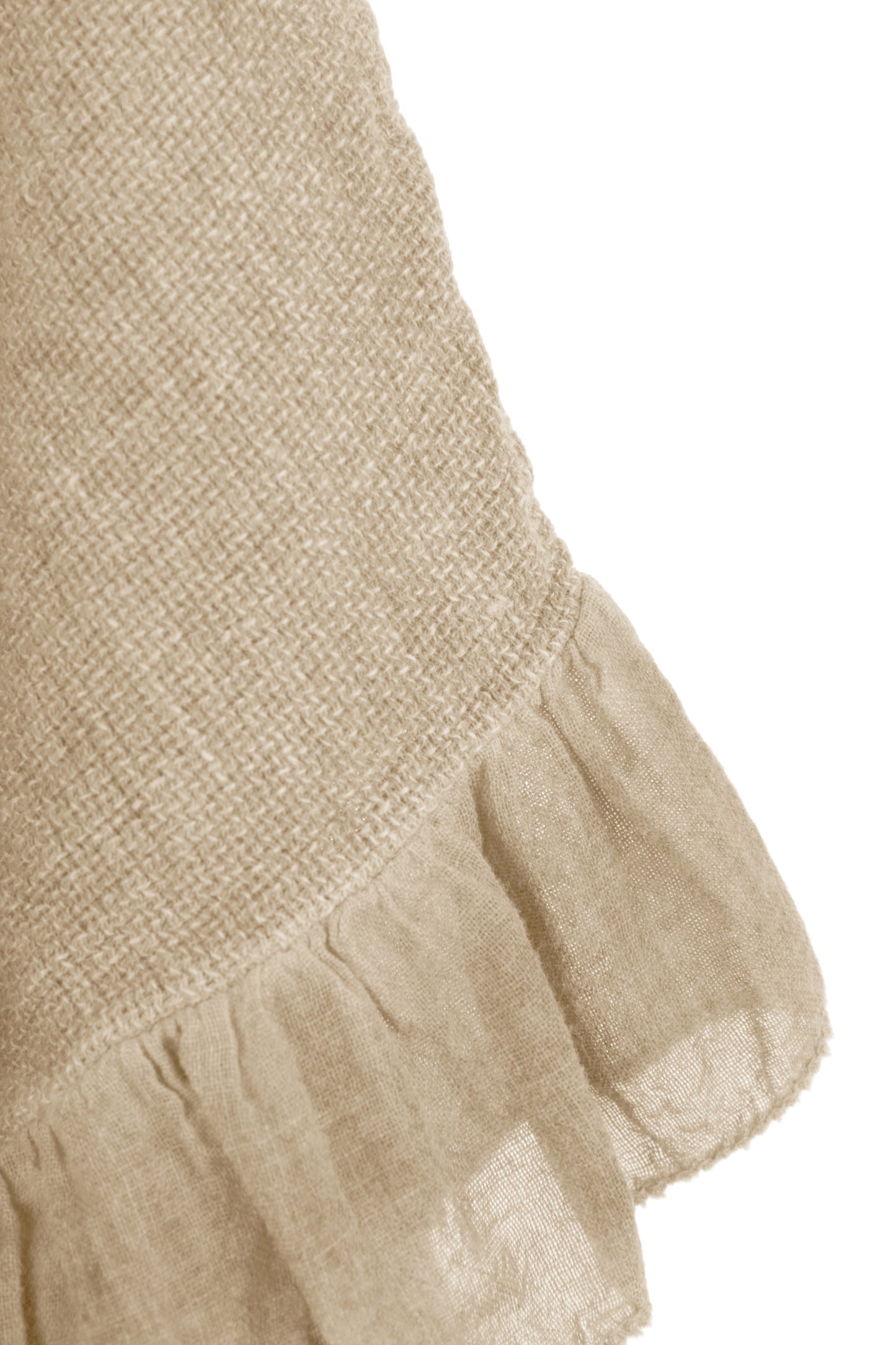 Frill Hem Teabag Top