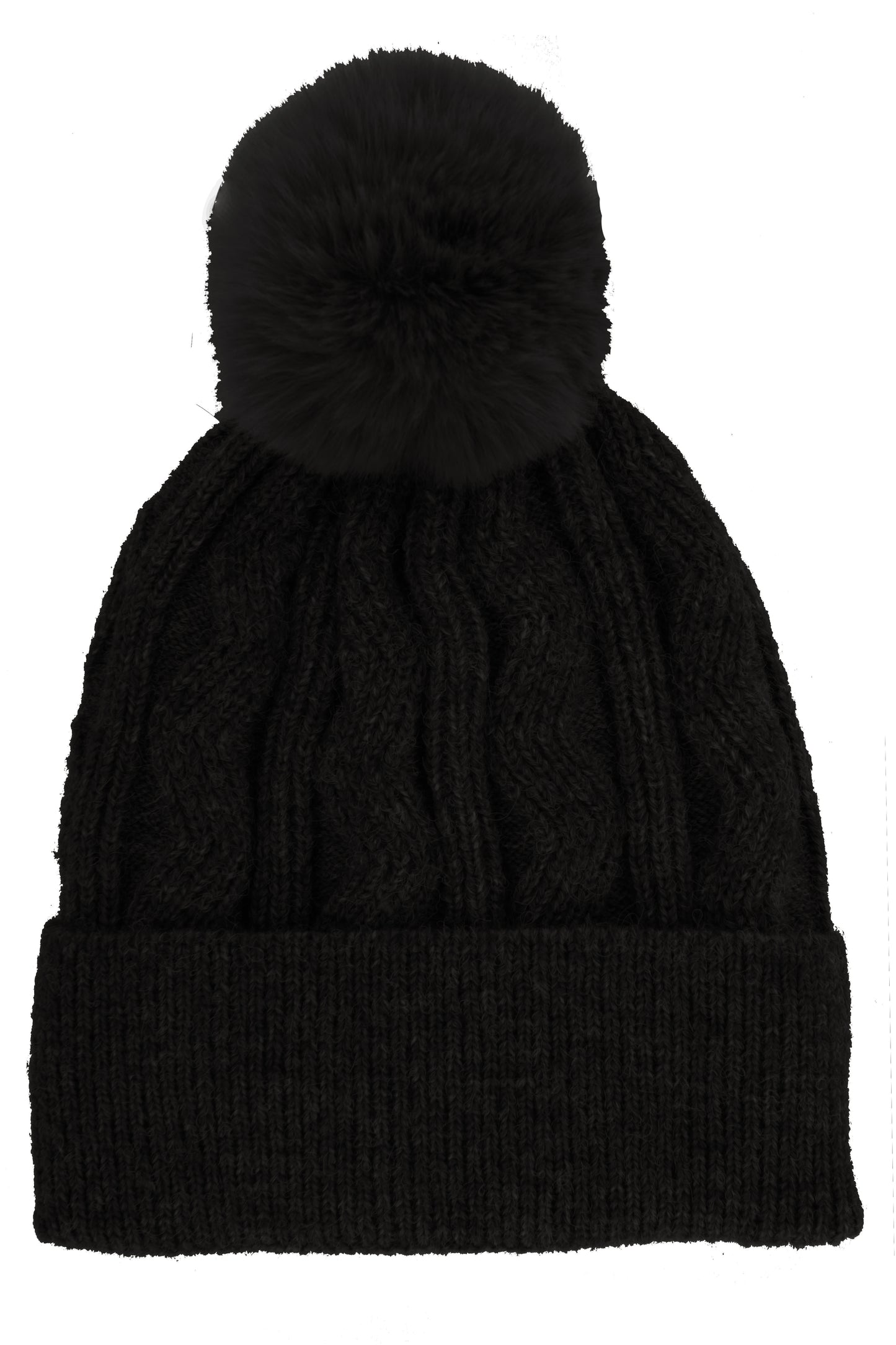Zigzag Cashmere Knit Hat
