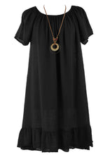 Load image into Gallery viewer, Plain Bardot Necklace Dress
