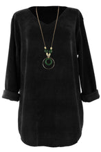 Load image into Gallery viewer, Corduroy Necklace Top
