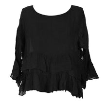 Load image into Gallery viewer, Frill Hem Crop Top
