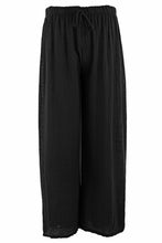 Load image into Gallery viewer, Wide Leg Lightweight Cotton Trouser
