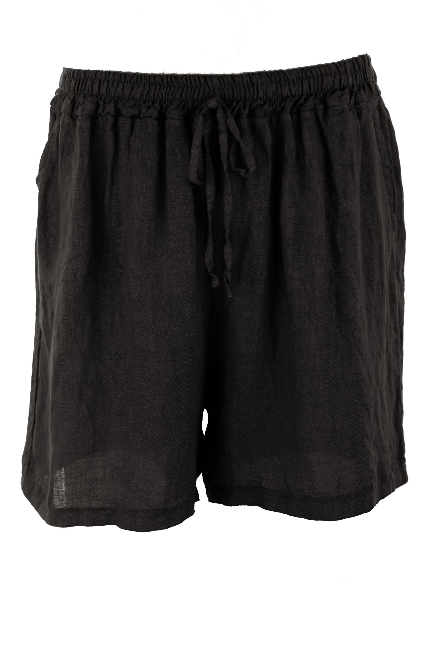 2 Pocket Linen Shorts